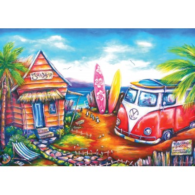 Puzzle Art-Puzzle-5027 Le Camp de Surf