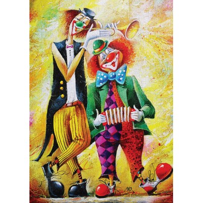 Puzzle Art-Puzzle-5030 Clowns Musiciens