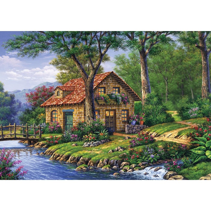 Puzzle  Art-Puzzle-5172 La Côte de la Paix