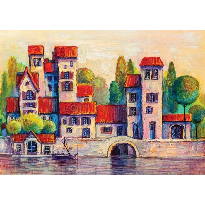 Puzzle  Art-Puzzle-5213 La Ville Nature