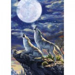 Puzzle  Art-Puzzle-5217 Full Moon Wolves