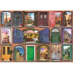 Puzzle  Art-Puzzle-5219 Doors of Europe