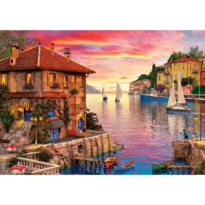 Puzzle  Art-Puzzle-5374 Port de la Méditerranée