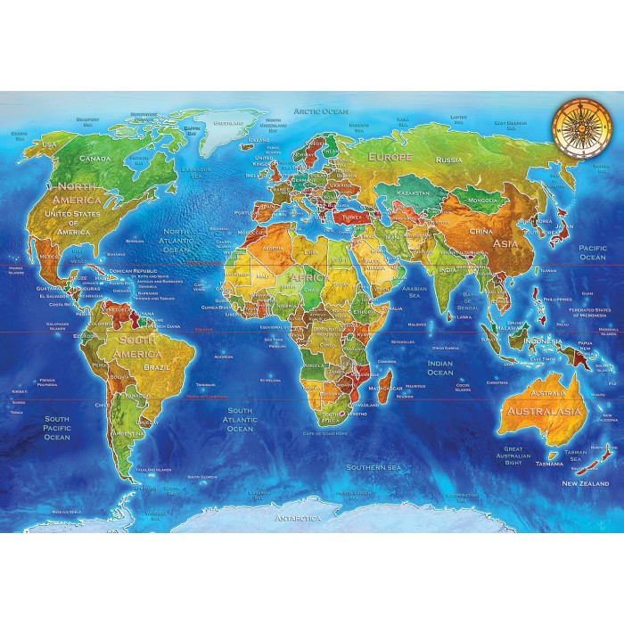 Carte Géopolitique Mondiale