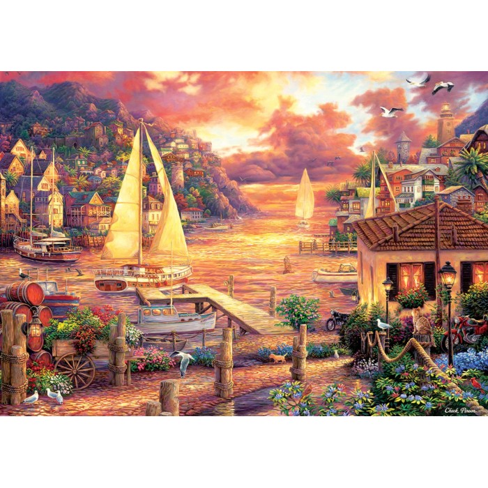 Puzzle  Art-Puzzle-5524 Chuck Pinson - Mer Dorée