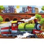  Art-Puzzle-5898 Puzzle en Bois - Train