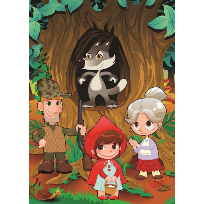 Puzzle   Pièces XXL - Le Petit Chaperon Rouge