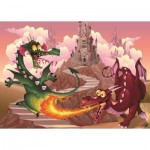 Puzzle   Pièces XXL - Les Dragons