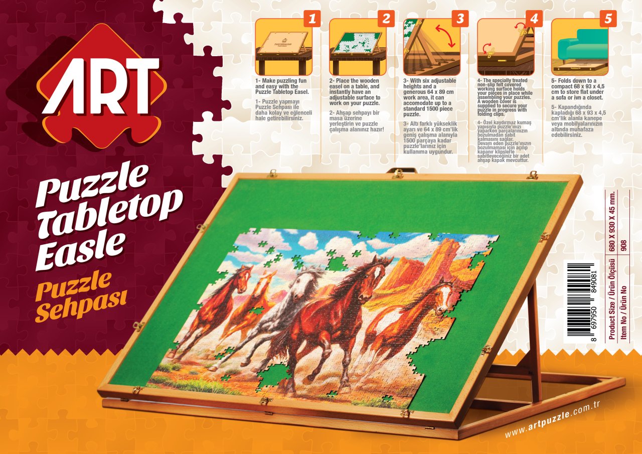 Portapuzzle 1500 pièces - Standard - Jeux et jouets Diset - Avenue des Jeux