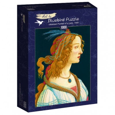 Puzzle Art-by-Bluebird-60023 Sandro Botticelli - Idealized Portrait of a Lady, 1480