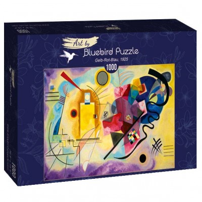 Puzzle Art-by-Bluebird-60036 Kandinsky - Gelb-Rot-Blau, 1925