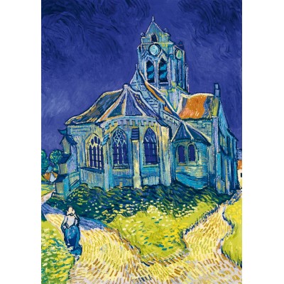 Puzzle Art-by-Bluebird-60089 Vincent Van Gogh - The Church in Auvers-sur-Oise, 1890