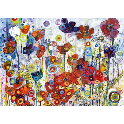 Puzzle Art-by-Bluebird-60121 Sally Rich - Poppies