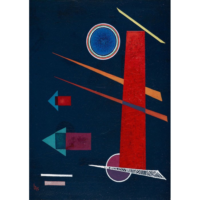 Puzzle  Art-by-Bluebird-60127 Vassily Kandinsky - Powerful Red, 1928