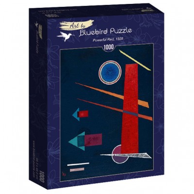 Puzzle Art-by-Bluebird-60127 Vassily Kandinsky - Powerful Red, 1928