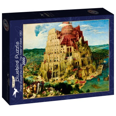 Puzzle Art-by-Bluebird-F-60201 Pieter Bruegel the Elder - The Tower of Babel, 1563