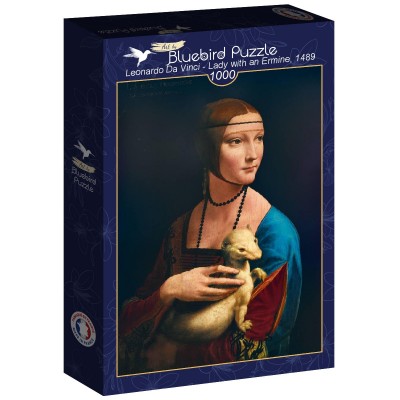 Puzzle Art-by-Bluebird-F-60213 Leonardo Da Vinci - Lady with an Ermine, 1489