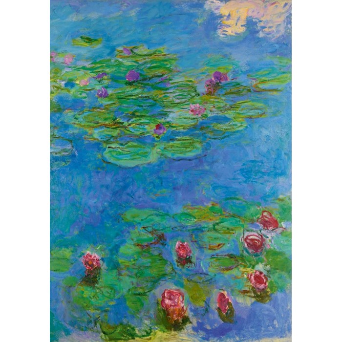 Puzzle  Art-by-Bluebird-F-60256 Claude Monet - Water Lilies, 1917