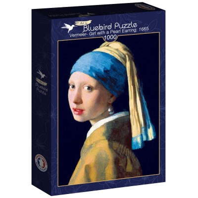 Puzzle Art-by-Bluebird-F-60259 Vermeer- Girl with a Pearl Earring, 1665