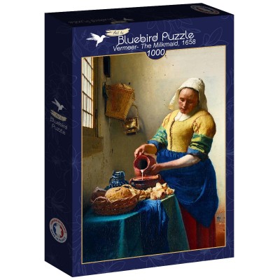 Puzzle Art-by-Bluebird-F-60260 Vermeer- The Milkmaid, 1658