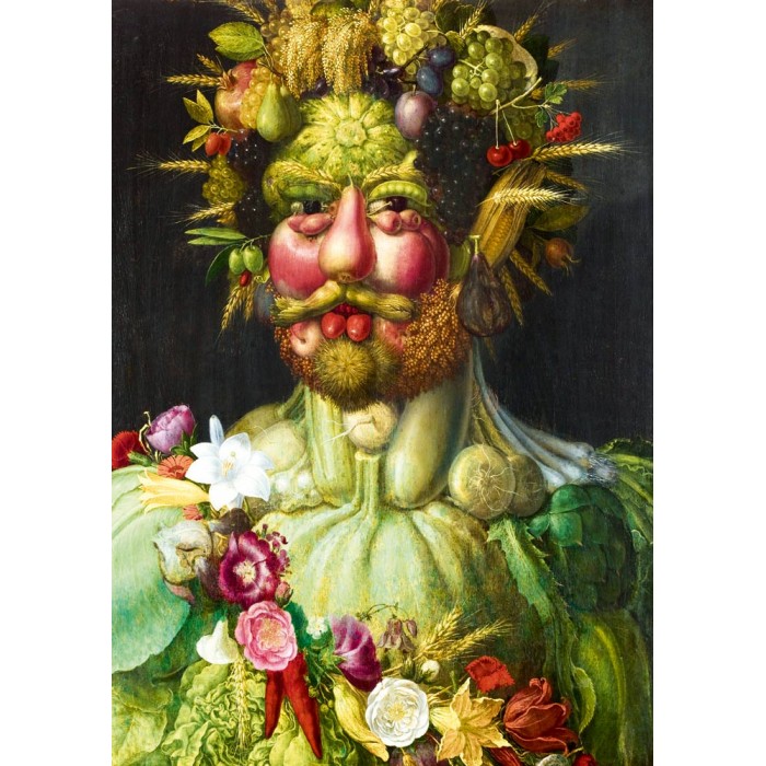 Puzzle  Art-by-Bluebird-F-60267 Arcimboldo - Rudolf II of Habsburg as Vertumnus, 1590