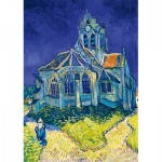 Puzzle  Art-by-Bluebird-F-60280 Vincent Van Gogh - The Church in Auvers-sur-Oise, 1890