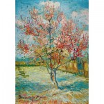 Puzzle  Art-by-Bluebird-F-60306 Vincent Van Gogh - Pink Peach Trees (Souvenir de Mauve), 1888