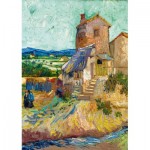 Puzzle  Art-by-Bluebird-F-60313 Vincent Van Gogh - La Maison de La Crau (The Old Mill), 1888