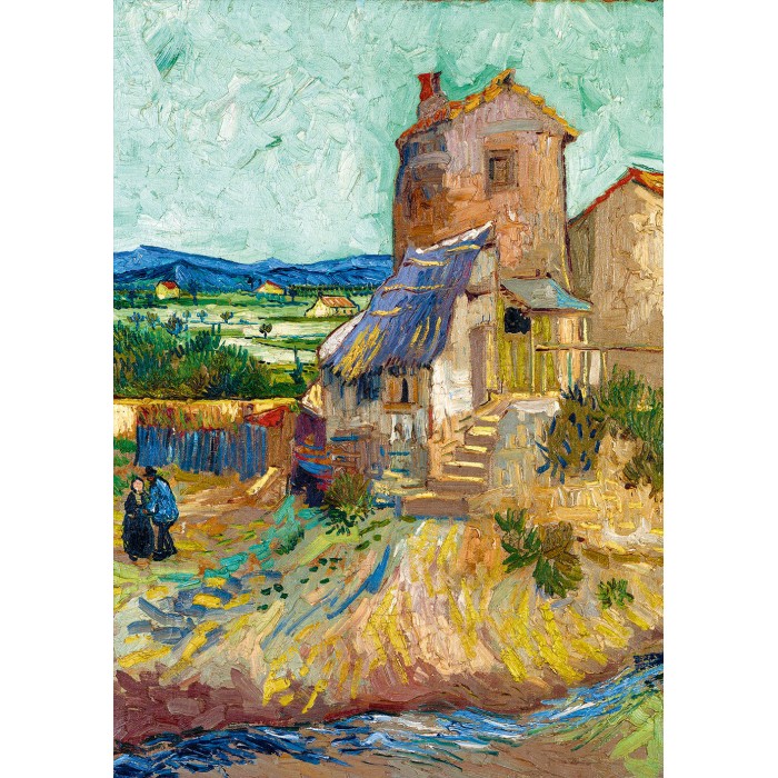 Puzzle  Art-by-Bluebird-F-60313 Vincent Van Gogh - La Maison de La Crau (The Old Mill), 1888