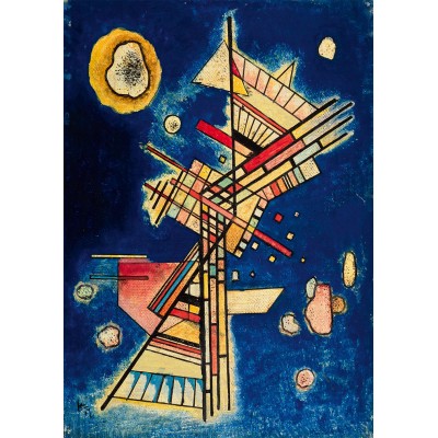 Puzzle Art-by-Bluebird-F-60320 Vassily Kandinsky - Dunkle Kühle (Fraîcheur sombre), 1927