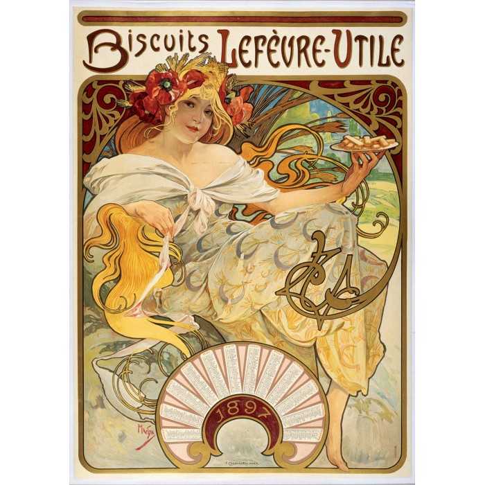 Biscuits Lefèvre-Utile, 1897