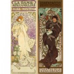 Puzzle  Art-by-Bluebird-F-60349 Alfons Mucha - Collage