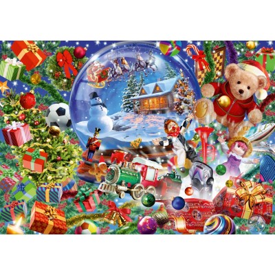 Puzzle Bluebird-Puzzle-70236-P Christmas Globe