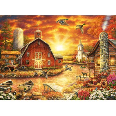 Puzzle Bluebird-Puzzle-70580-P Chuck Pinson - Honey Drip Farm