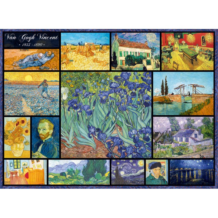 Puzzle   Collage - Vincent Van Gogh