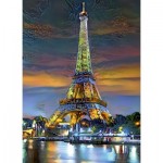 Puzzle   Eiffel Tower at Sunset, Paris, France