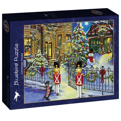 Puzzle Bluebird-Puzzle-F-90031 Christmas House
