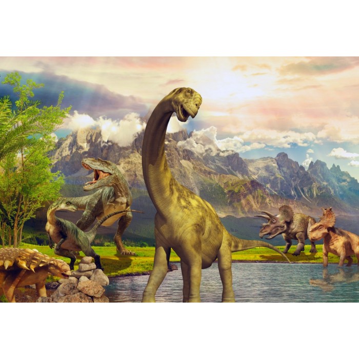 Puzzle  Bluebird-Puzzle-F-90084 Dinosaurs