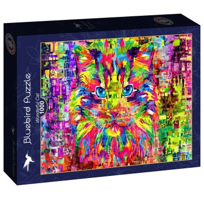 Puzzle Bluebird-Puzzle-F-90219 Wonderful Cat