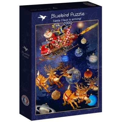 Puzzle Bluebird-Puzzle-F-90316 Santa Claus is arriving!