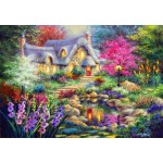 Puzzle  Bluebird-Puzzle-F-90351 Cottage Pond