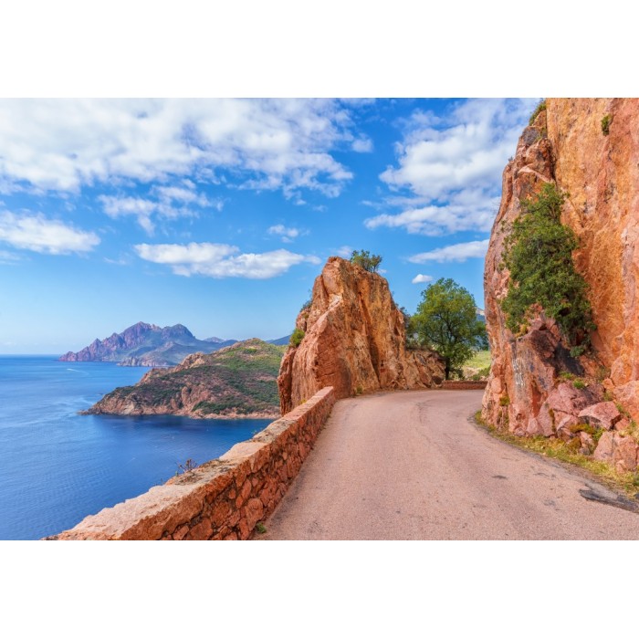 Puzzle  Bluebird-Puzzle-F-90438 Route dans les Calanques de Piana, Corse