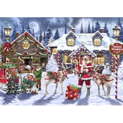 Puzzle Bluebird-Puzzle-F-90531 Santa's Workshop