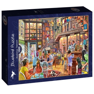 Puzzle Bluebird-Puzzle-F-90572 Bookshop Tearoom