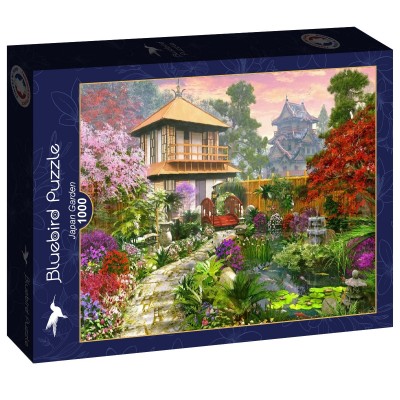 Puzzle Bluebird-Puzzle-F-90691 Japan Garden