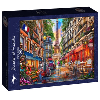 Puzzle Bluebird-Puzzle-F-90703 Paris Street