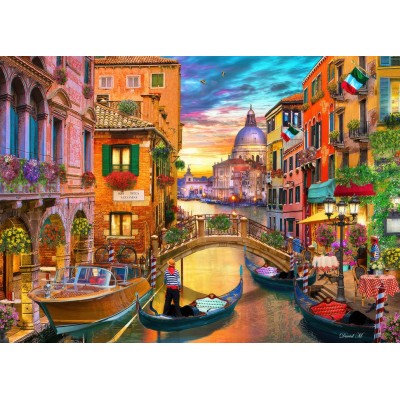 Puzzle Bluebird-Puzzle-F-90726 Grand Canal Venice