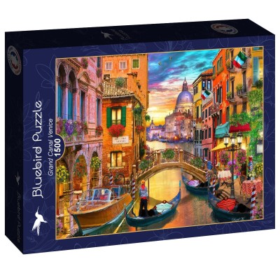 Puzzle Bluebird-Puzzle-F-90726 Grand Canal Venice