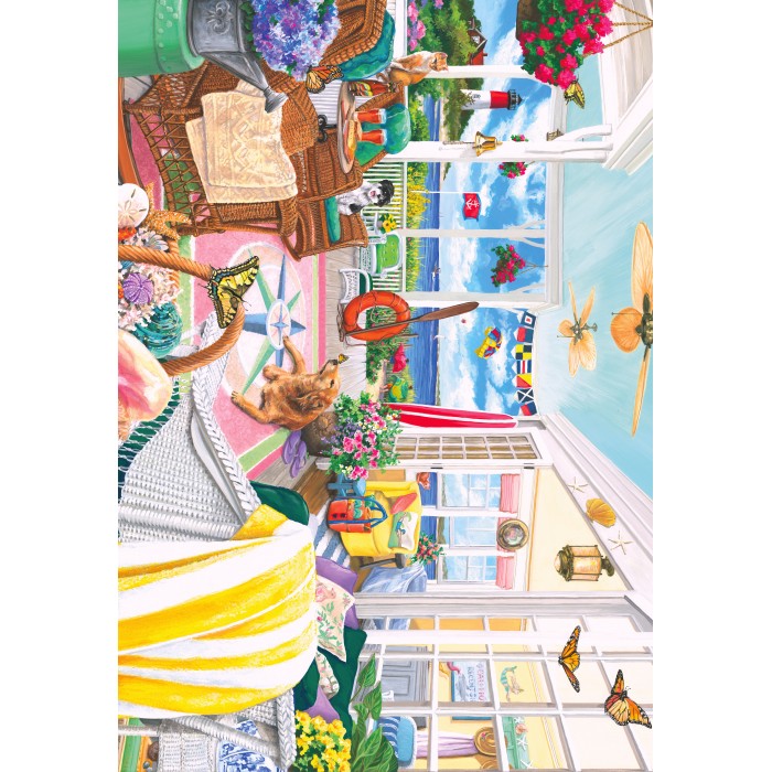 Puzzle  Bluebird-Puzzle-F-90740 Summer Porch