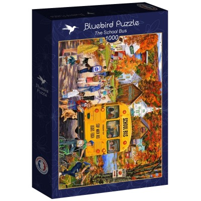 Puzzle Bluebird-Puzzle-F-90749 The School Bus